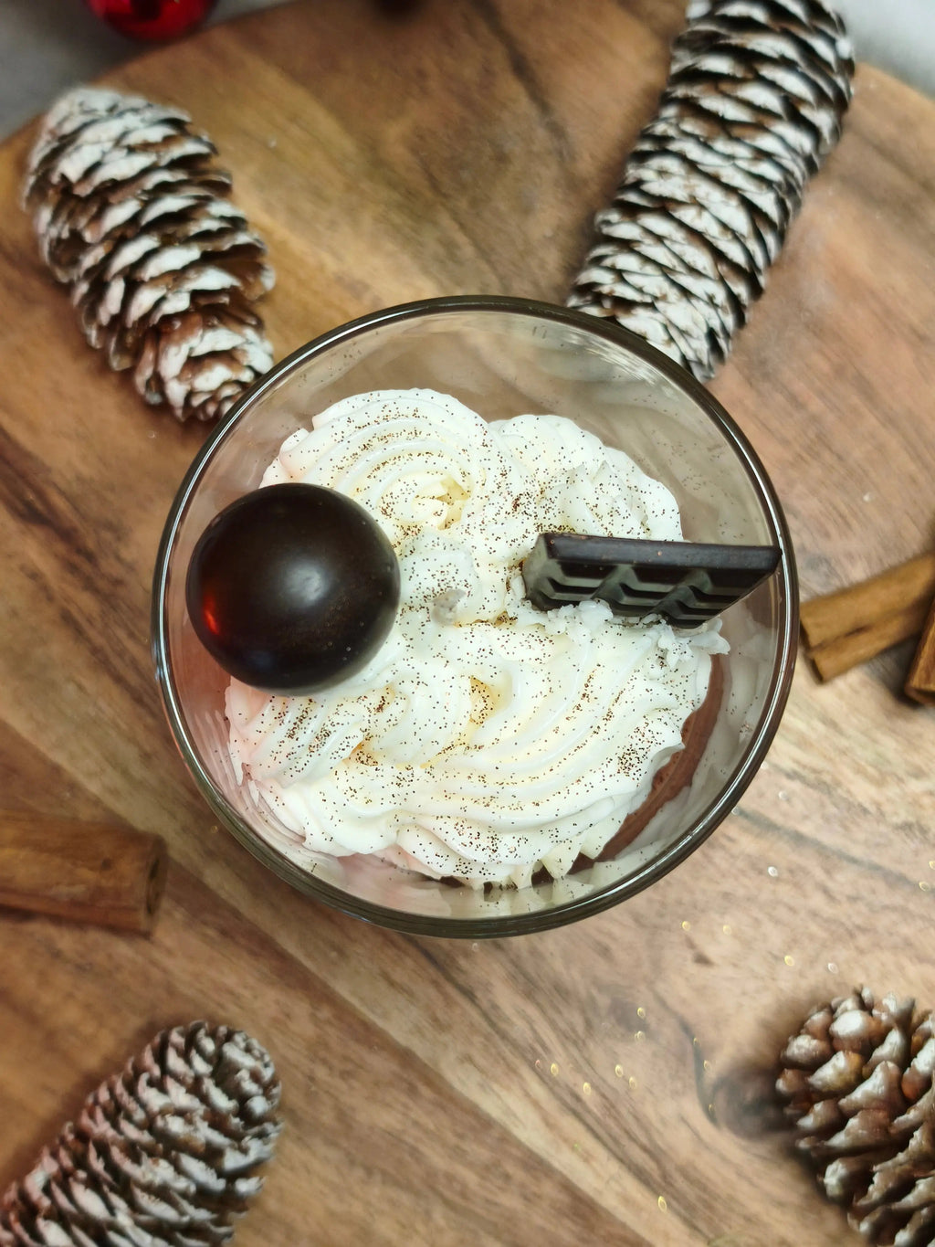 Bougie Chantilly - Délice Praliné Maison Pelquita