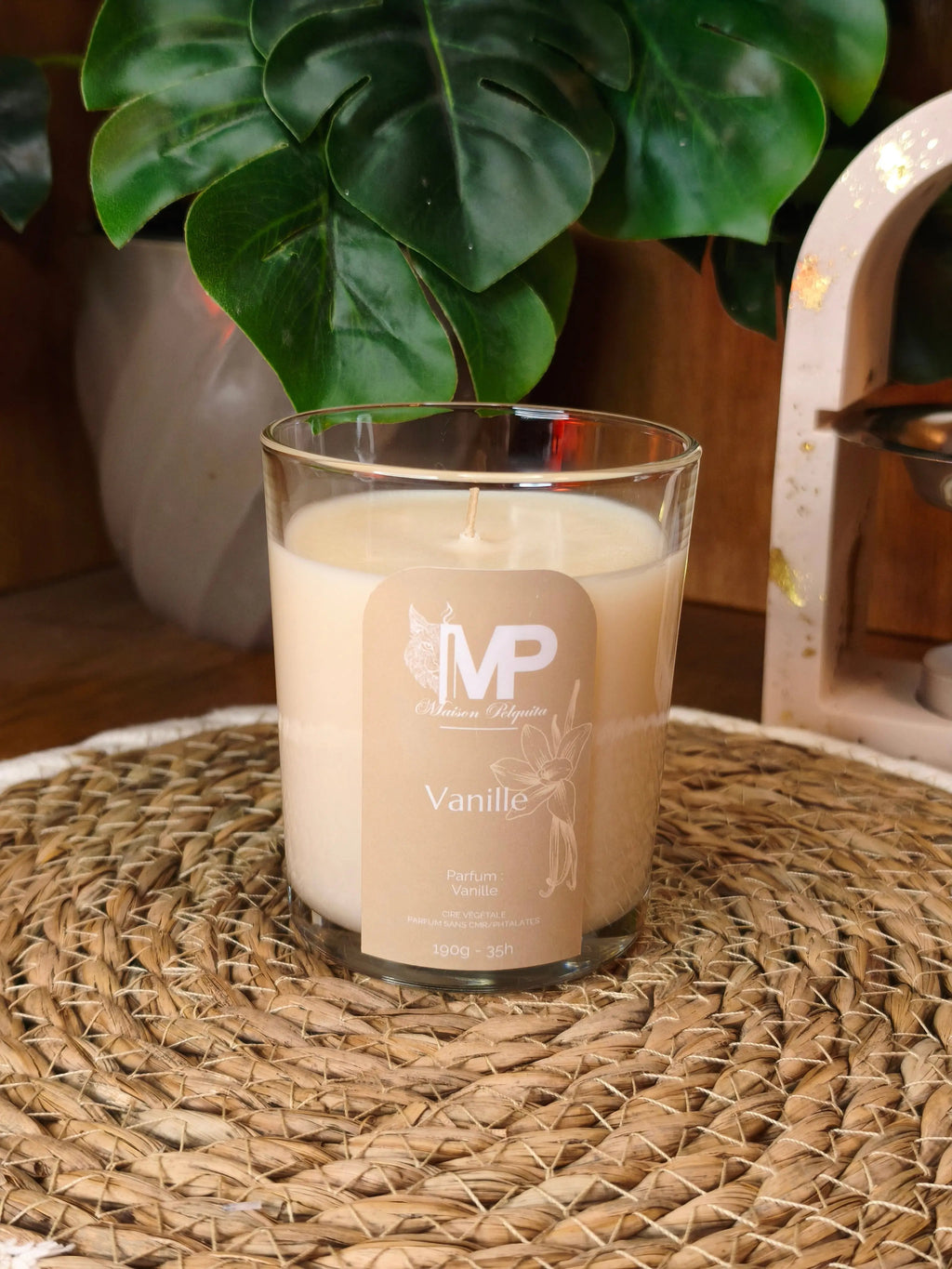 Bougie Classique - Vanille Maison Pelquita