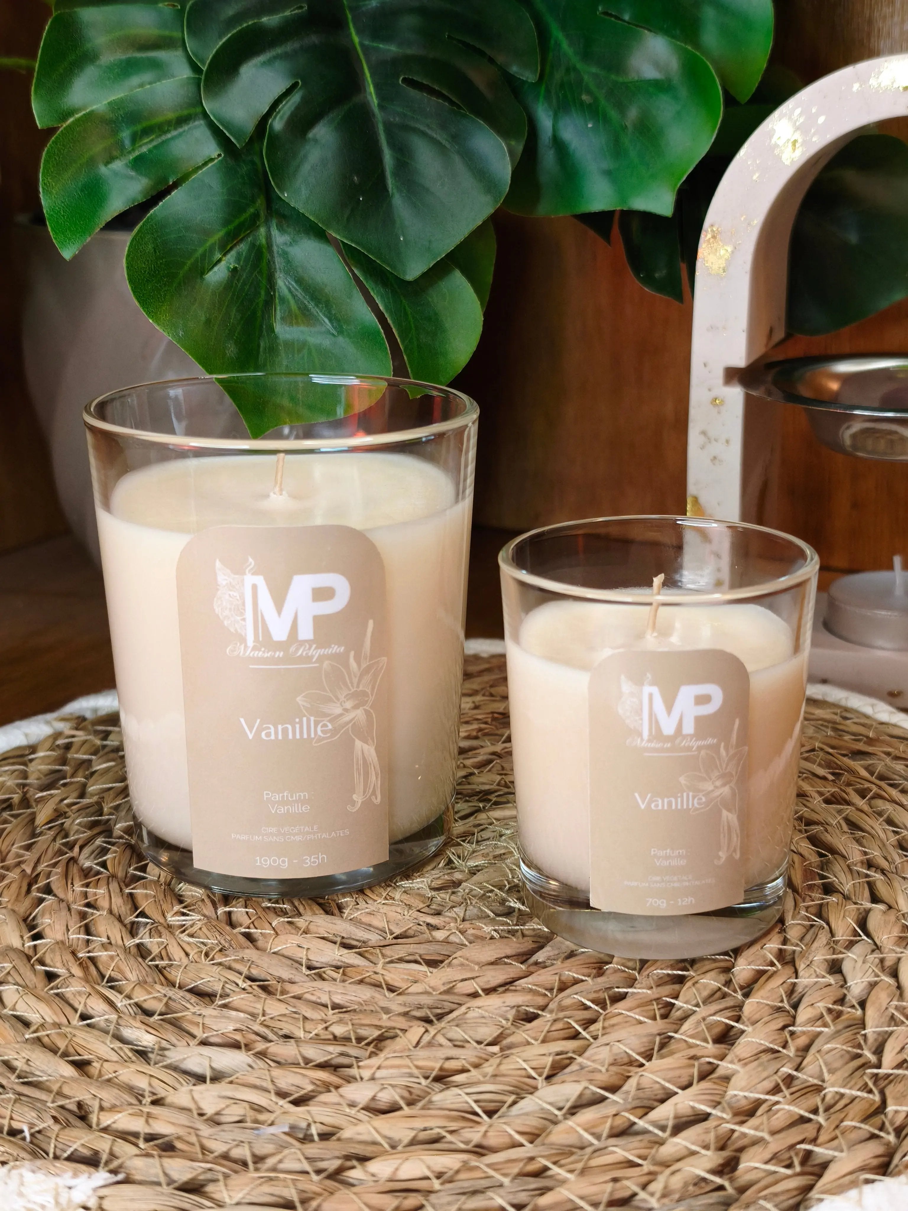 Bougie Classique - Vanille Maison Pelquita