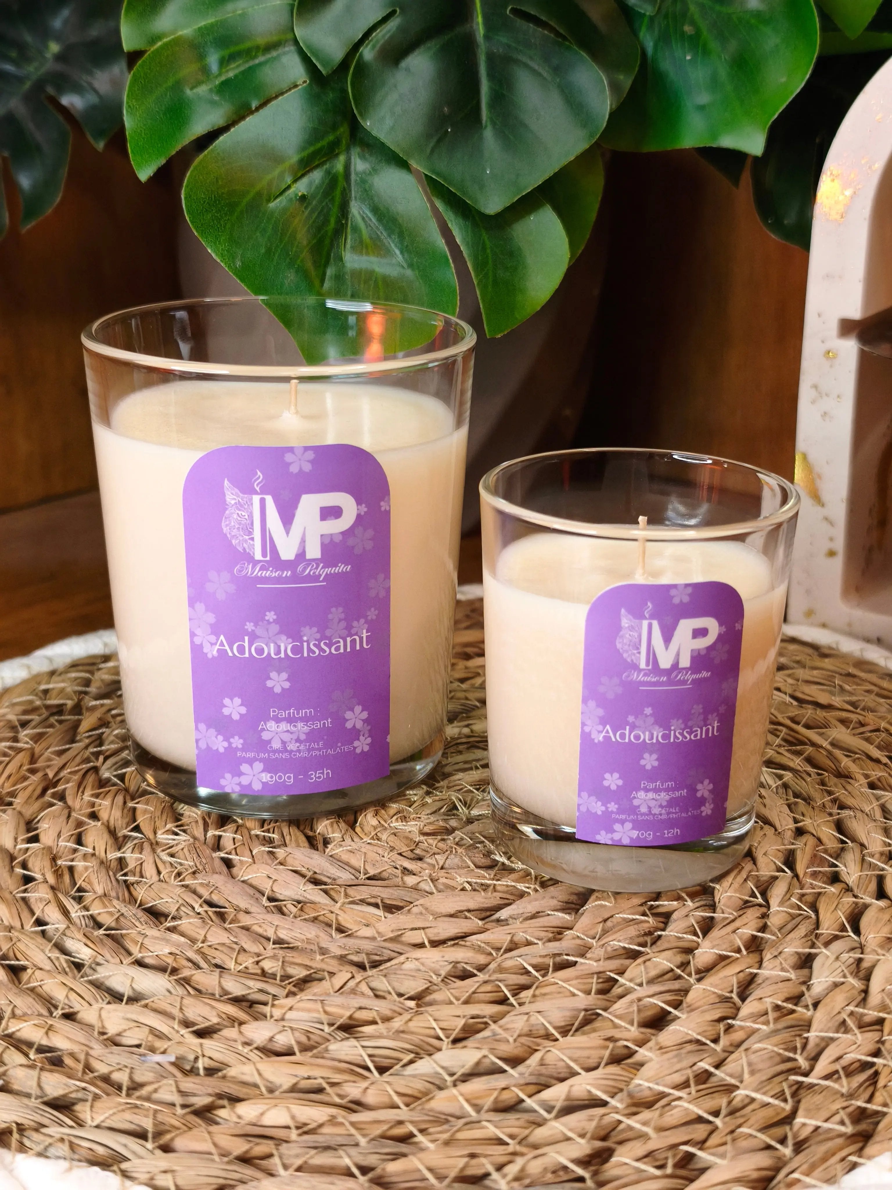 Bougie Classique - Adoucissant Maison Pelquita