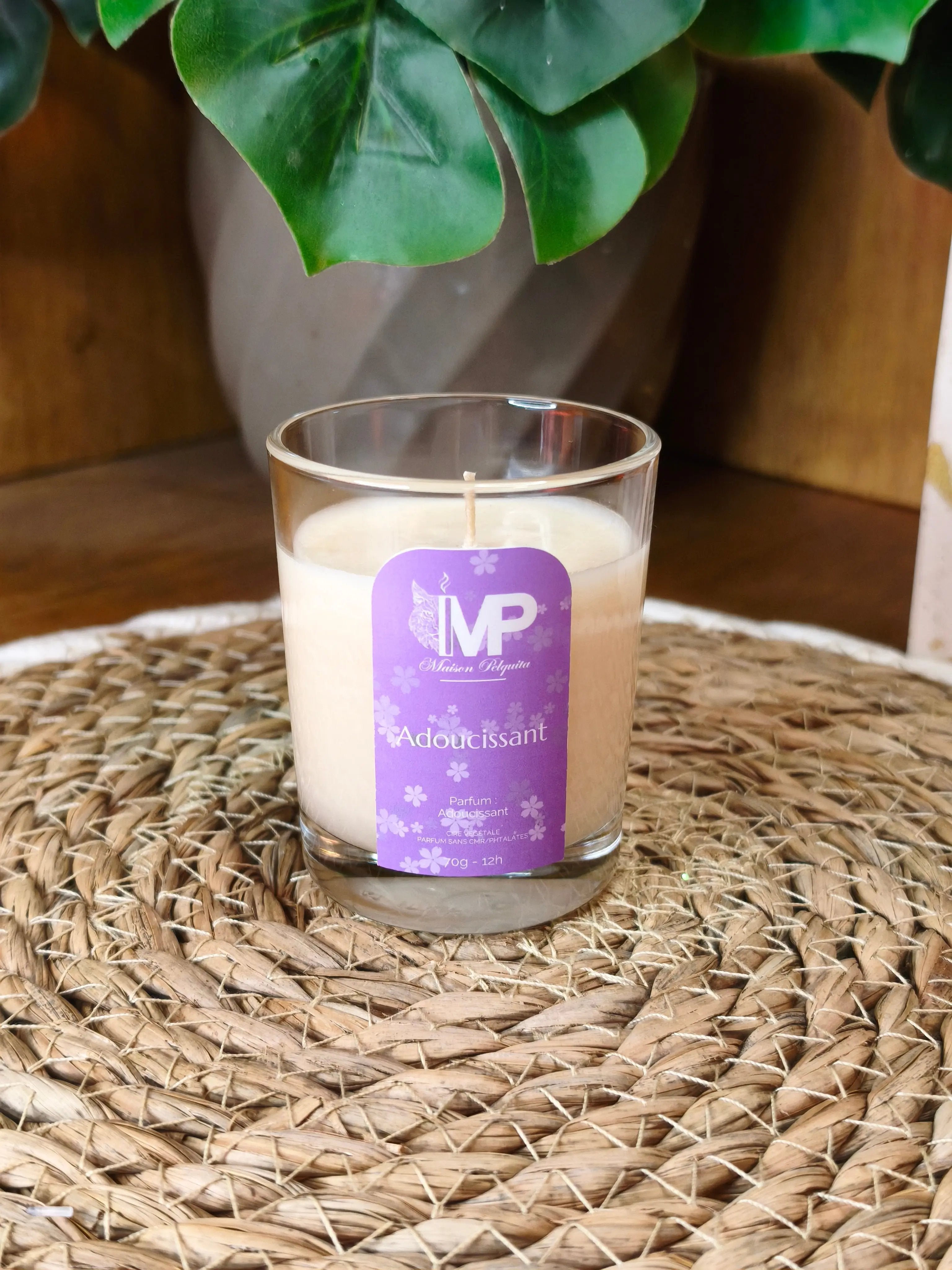 Bougie Classique - Adoucissant Maison Pelquita