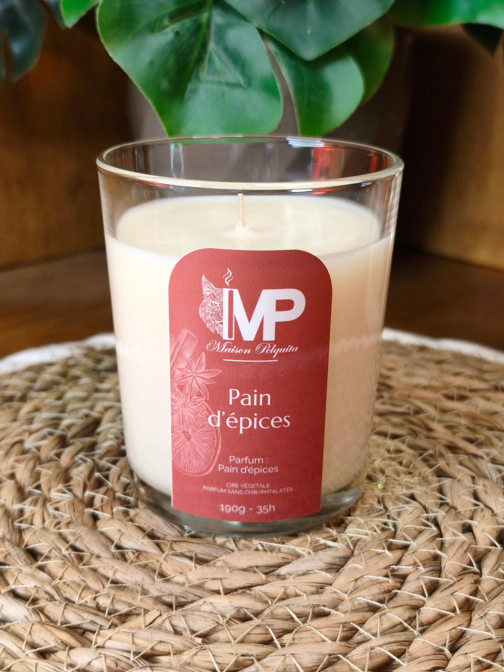 Bougie Classique - Pain d'épices Maison Pelquita