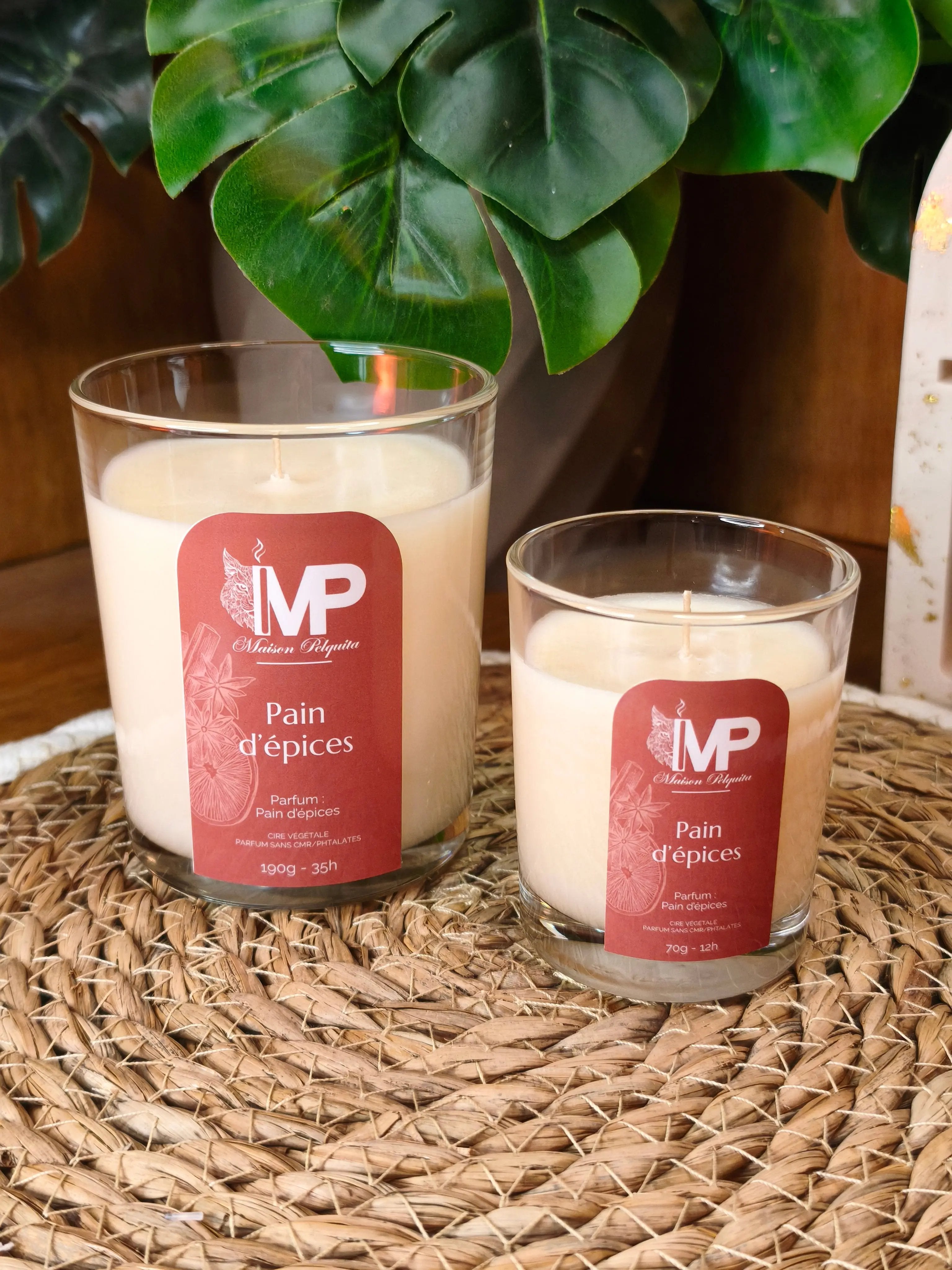 Bougie Classique - Pain d'épices Maison Pelquita