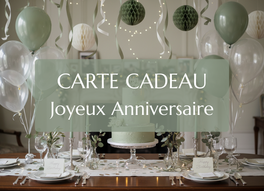 Carte Cadeau - Joyeux Anniversaire