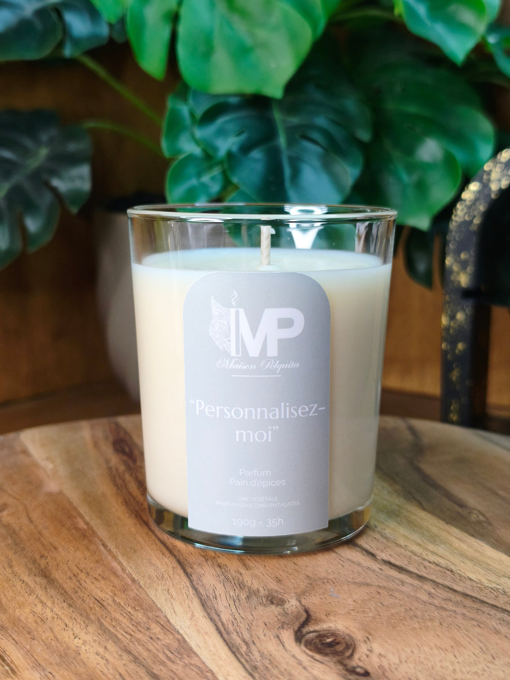Bougie Classique - Personnalisez-moi Maison Pelquita
