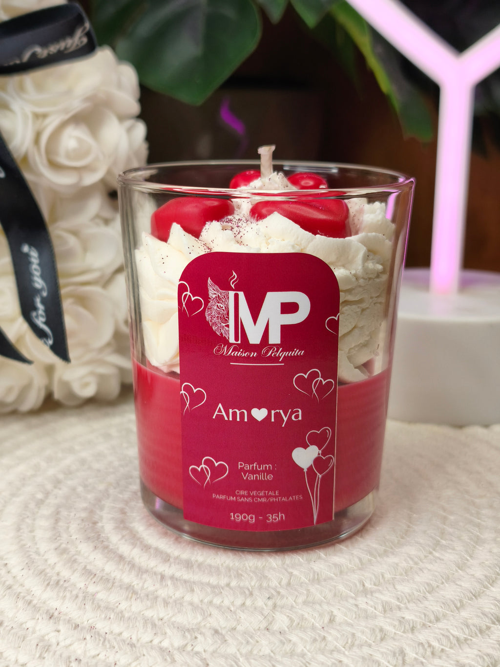 Bougie Chantilly - Amorya